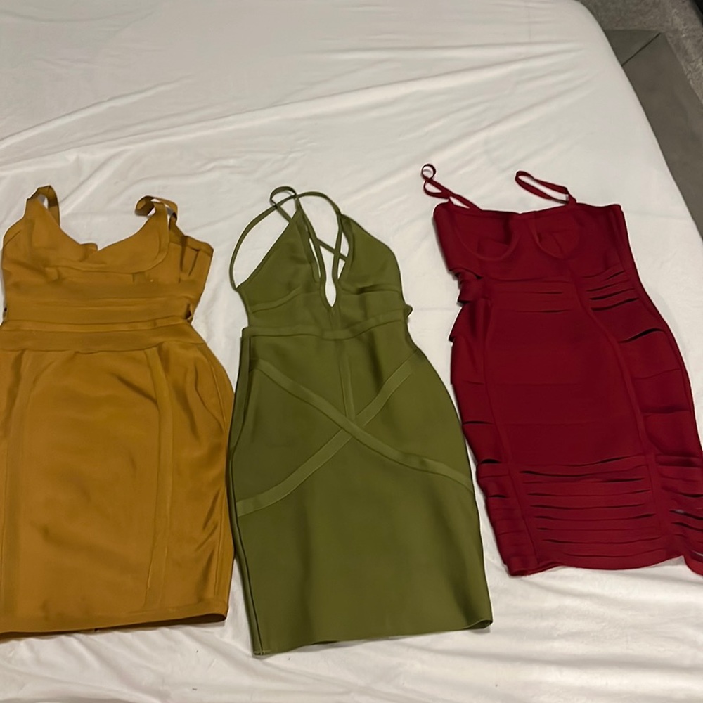 3 bandage dresses